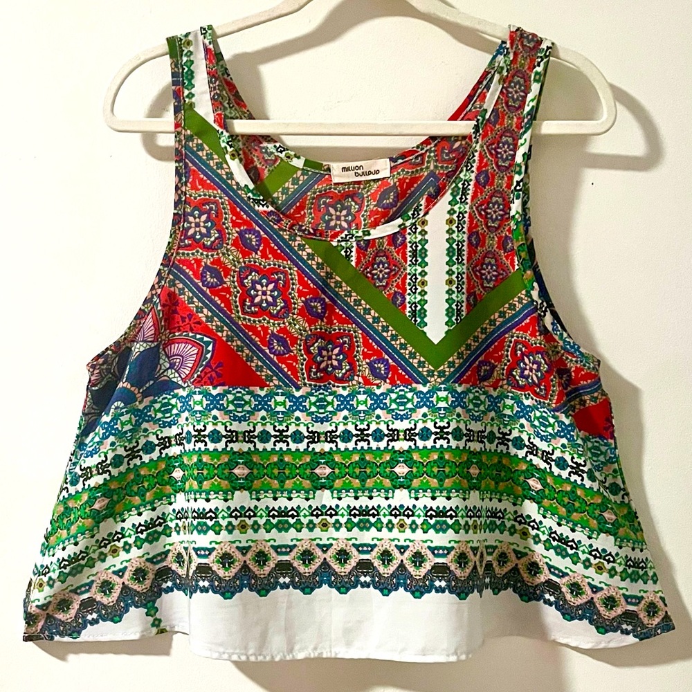 Million Bullpup Crop Tank Going Out Top | Size Large